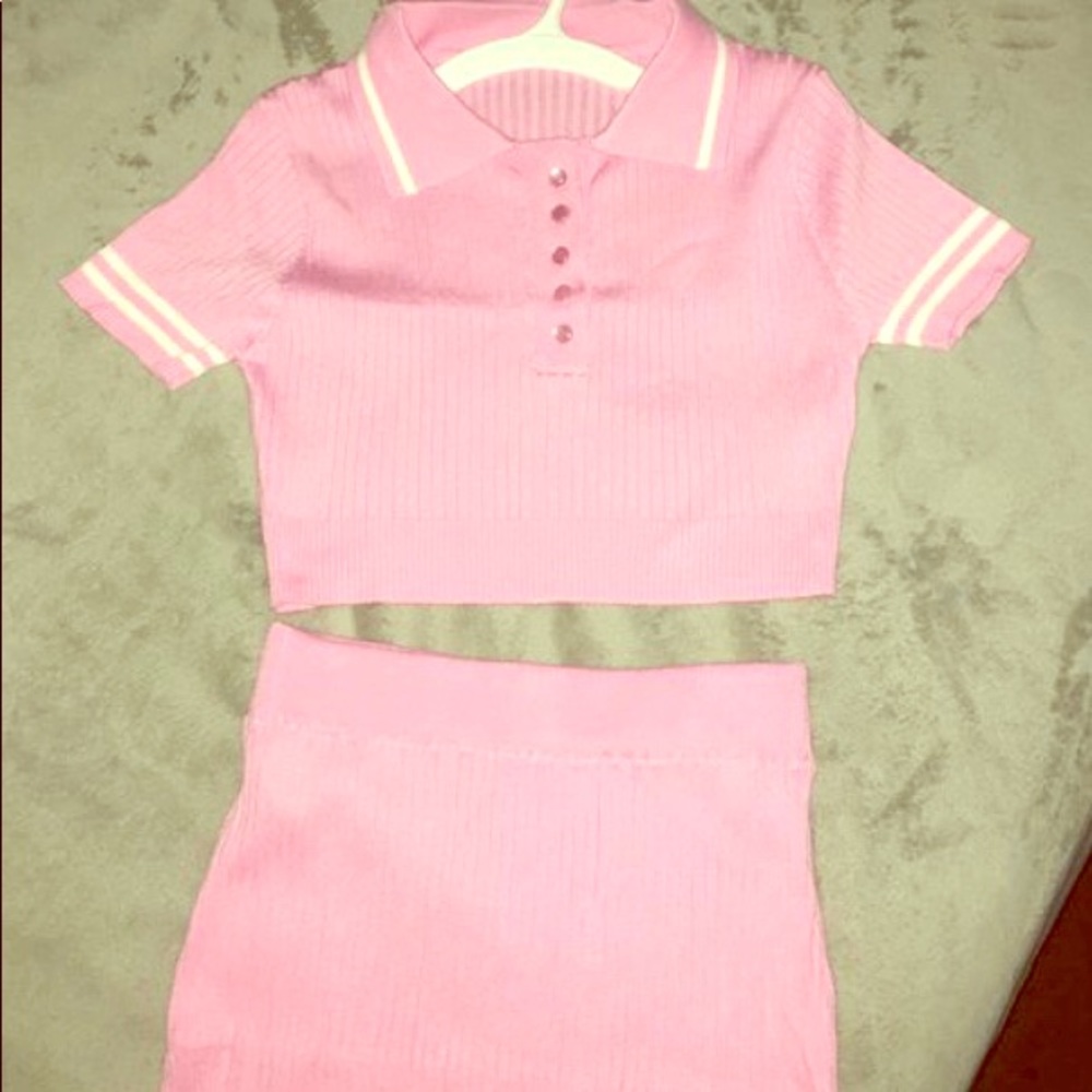 Pink two piece Set for Women